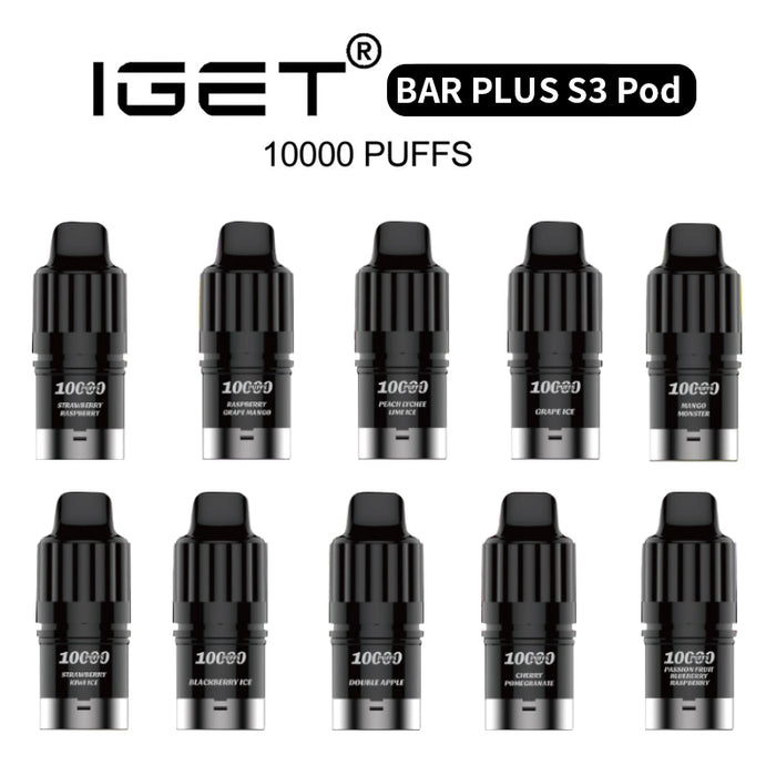 IGET Bar Plus S3 Pods Wholesale